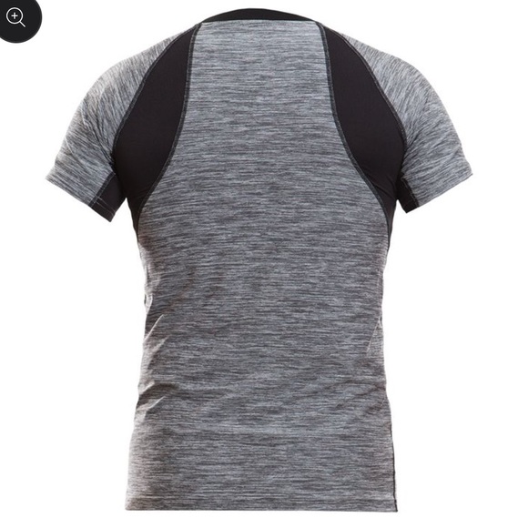 NWT Heat Out Cool'R Men’s Black and Gray Short Sleeve Performance Athletic Shirt - Picture 2 of 4